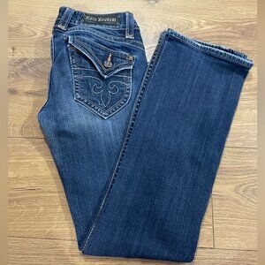 Rock Revival Y2K Gwen Boot Cut Designer Denim Jeans Women’s 30” x 32”